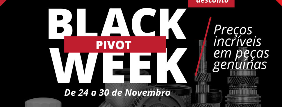 Black Week Pivot Case IH com até 70% de desconto em peças genuínas