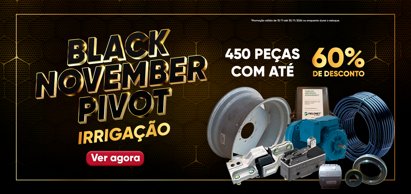 Banner irrigação black friday